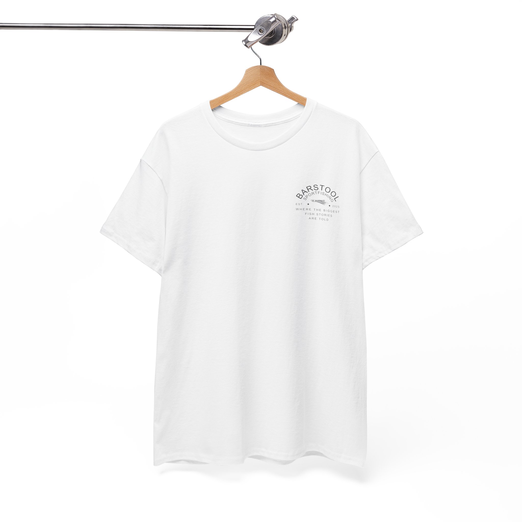 Hook-Line And Sportfisher Barstool T-Shirt - Image 8