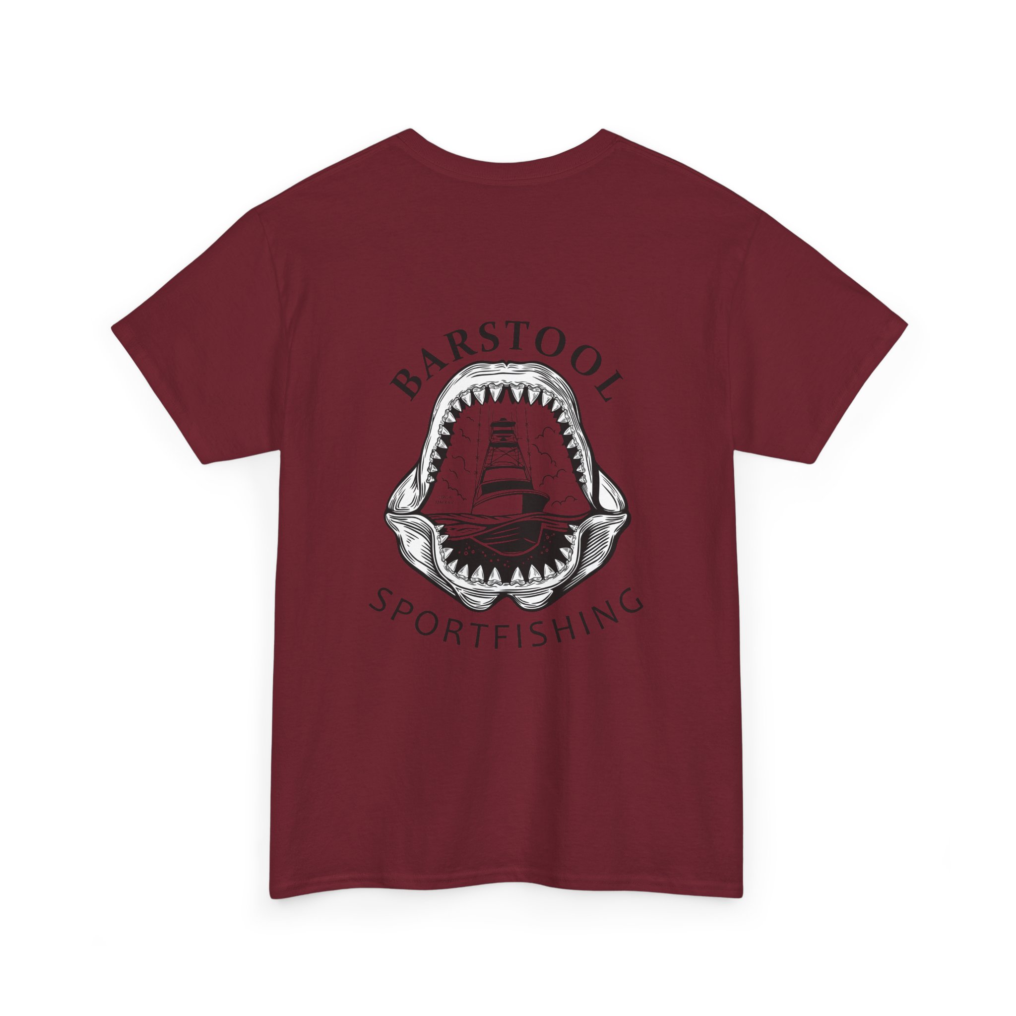 Hook-Line And Sportfisher Barstool T-Shirt - Image 4
