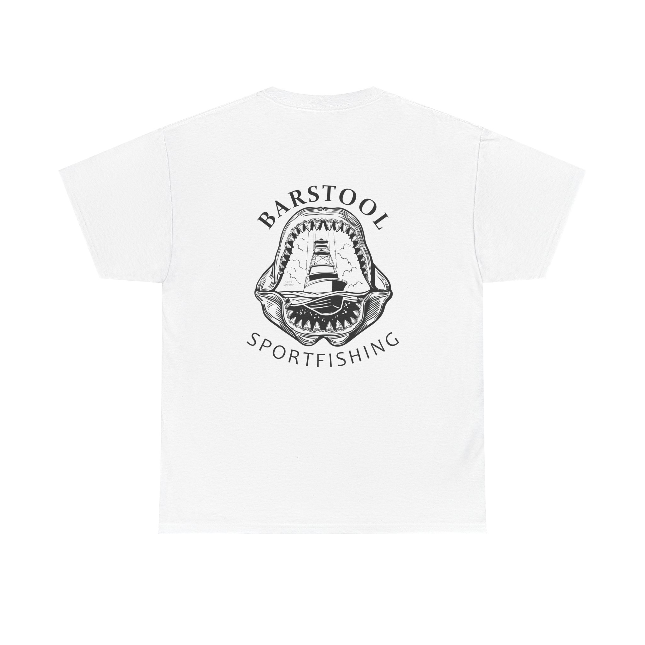 Hook-Line And Sportfisher Barstool T-Shirt - Image 6